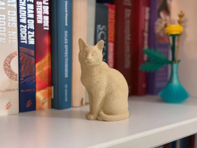 Beeldje - Hout (Klein, Klassieke Berk)